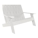 Sequoia Professional Granite Hills Double Wide Adirondack Chair, White